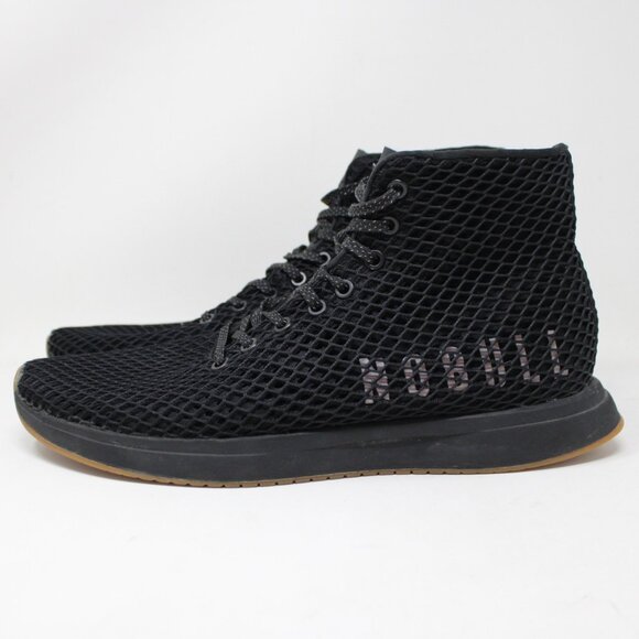 No Bull Mesh Shoes Mens 11 Black High Top Athletic Workout